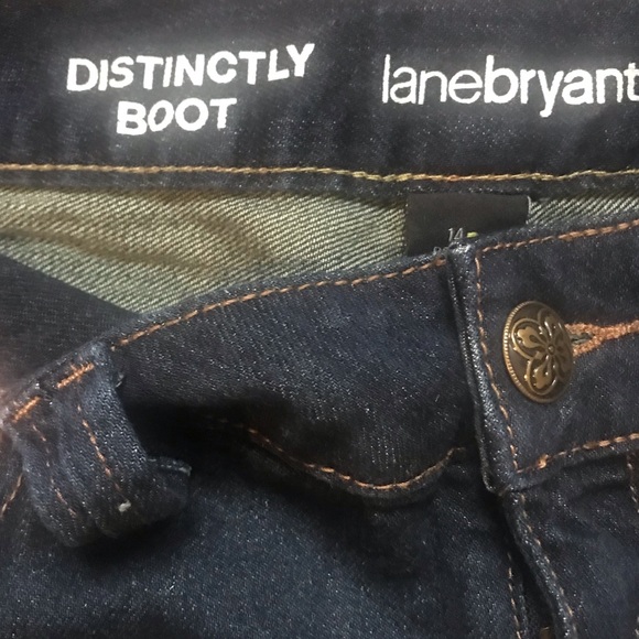 Lane Bryant boot cut jeans size 14 petite - Picture 3 of 10